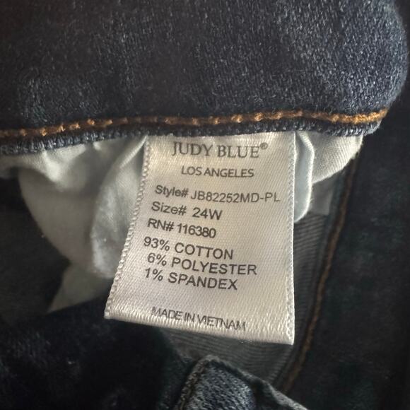 Judy Blue Women's Skinny Fit Denim Jeans‎ 24W Medium Wash Y2K Casual - Picture 10 of 10